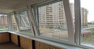 Остекление балкона Мариинск цена от 9826 руб. м/п. за 50 часов