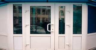 Пластиковая входная группа Мариинск, цена от 10240 руб.