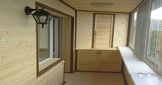 Отделка балкона под ключ Мариинск, цена от 5793 руб.